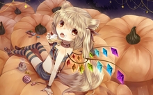 video games touhou vampires animal ears flandre scarlet 1600x1221 wallpaper 